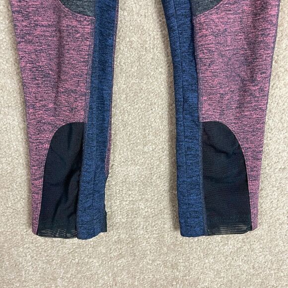 Free People Movement Dylan Leggings Womens XS High Waist Colorblock Mesh Cropped - Picture 5 of 14